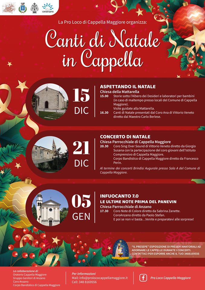 Cappella Maggiore-Canti di Natale a Cappella