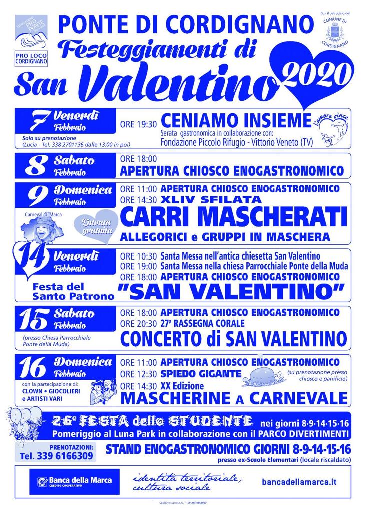 Cordignano-Festeggiamenti San Valentino